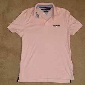 Pink Tommy Hilfiger Polo